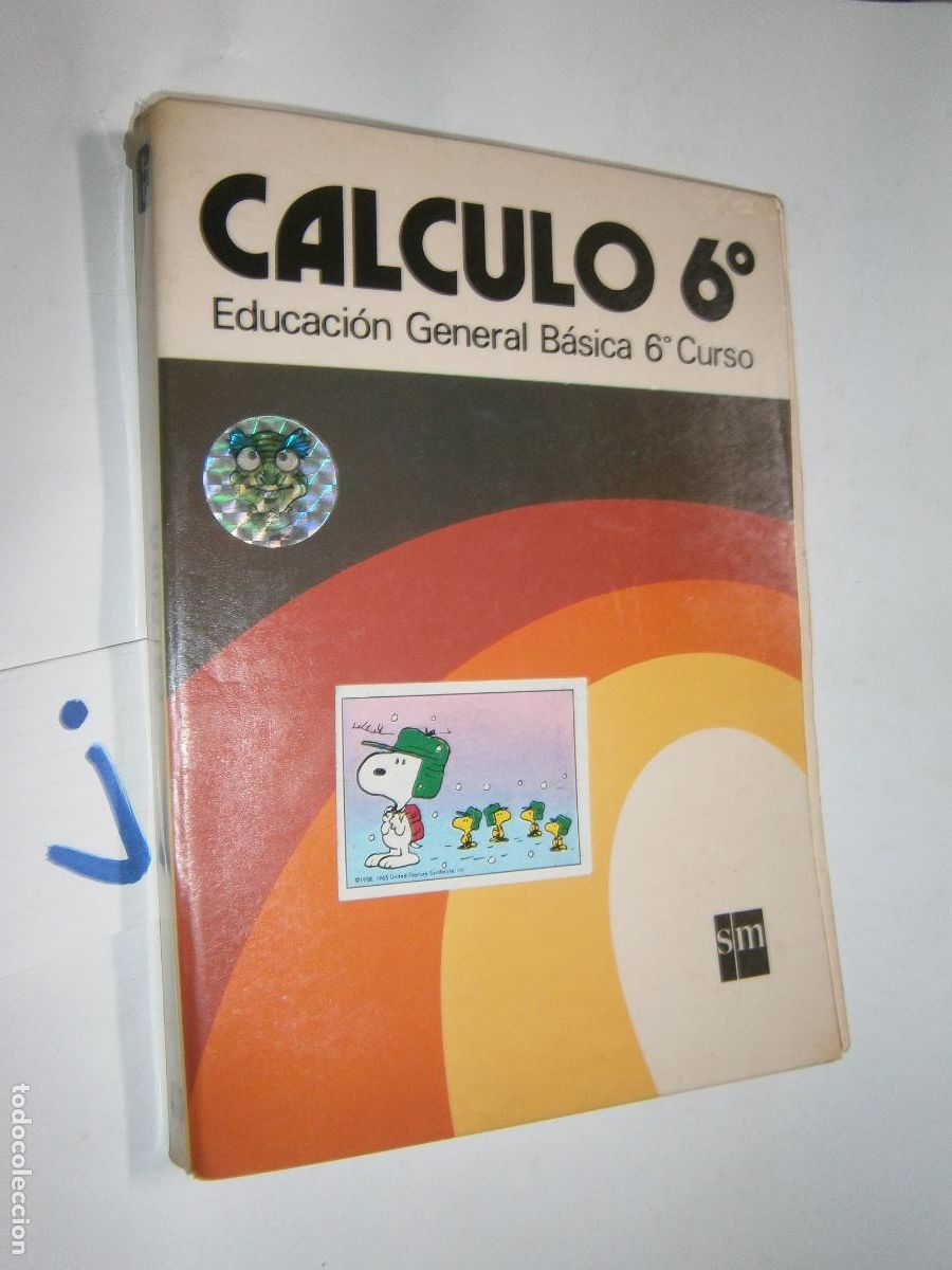 Libros de segunda mano: ANTIGUO LIBRO DE TEXTO - CALCULO 6&ordm; - Foto 1