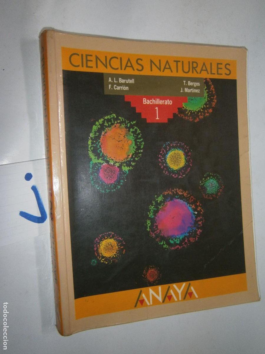 Libros de segunda mano: ANTIGUO LIBRO DE TEXTO - CIENCIAS NATURALES 1&ordm; BUP - Foto 1
