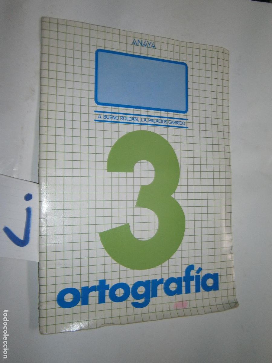 Libros de segunda mano: ANTIGUO LIBRO DE TEXTO - ORTOGRAFIA - Foto 1
