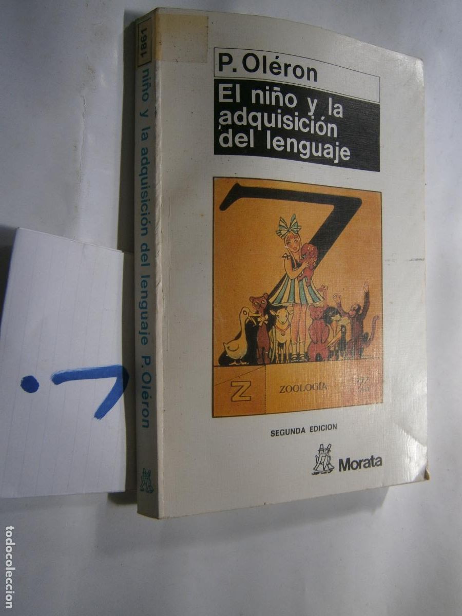 Libros de segunda mano: ANTIGUO LIBRO DE TEXTO - EL NI&Ntilde;O Y LA ADQUISICION DEL LENGUAJE - Foto 1