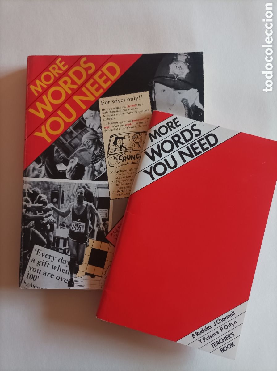 Gebrauchte B&uuml;cher: More works you need. Teacher's book + Student's book. 2 libros.