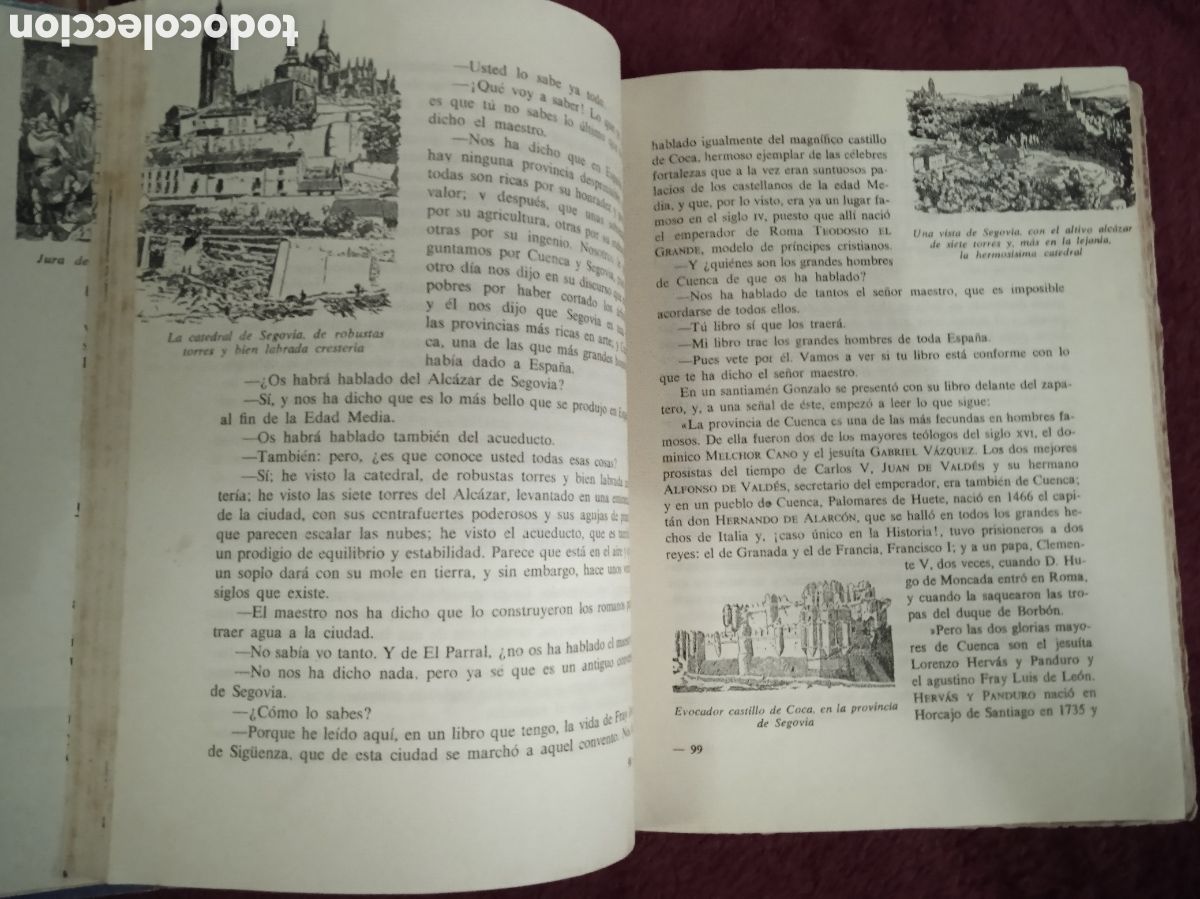 Libros de segunda mano: El libro de Espa&ntilde;a. -ED. Editorial Edelvives, Zaragoza - Foto 3
