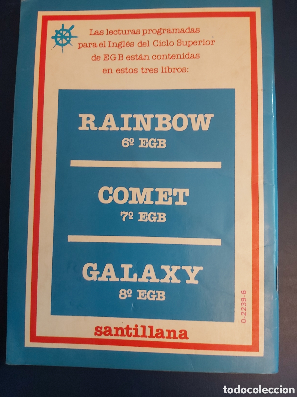 Libros de segunda mano: GALAXY LECTURAS PROGRAMADAS INGL&Eacute;S 8&deg; EGB SANTILLANA 1988 - Foto 3