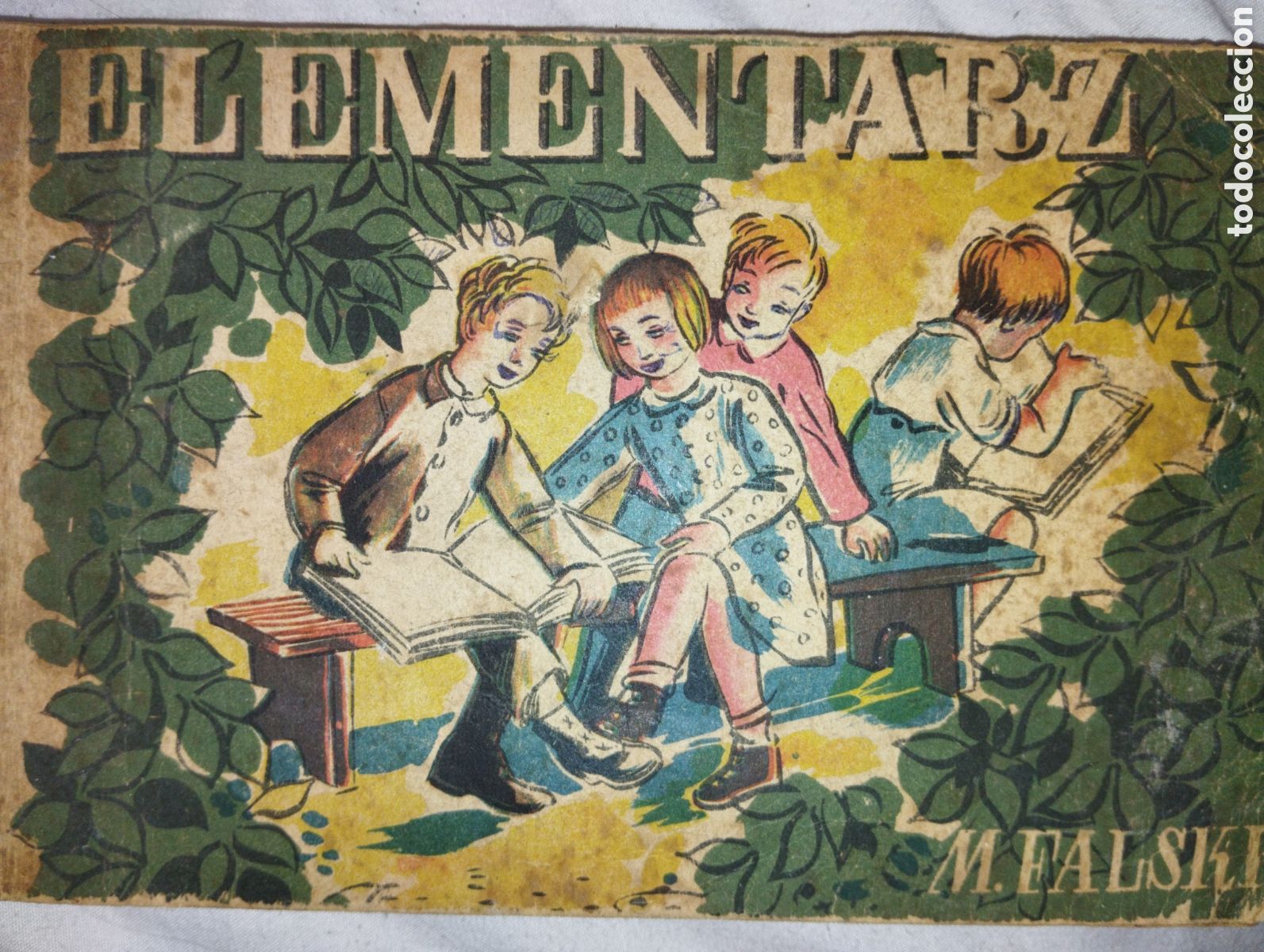 Gebrauchte B&uuml;cher: ANTIGUO LIBRO INFANTIL ELEMENTARZ. M. FALSKI. A&Ntilde;O 1952. P&Aacute;GINAS 154. PESO 400 GR.