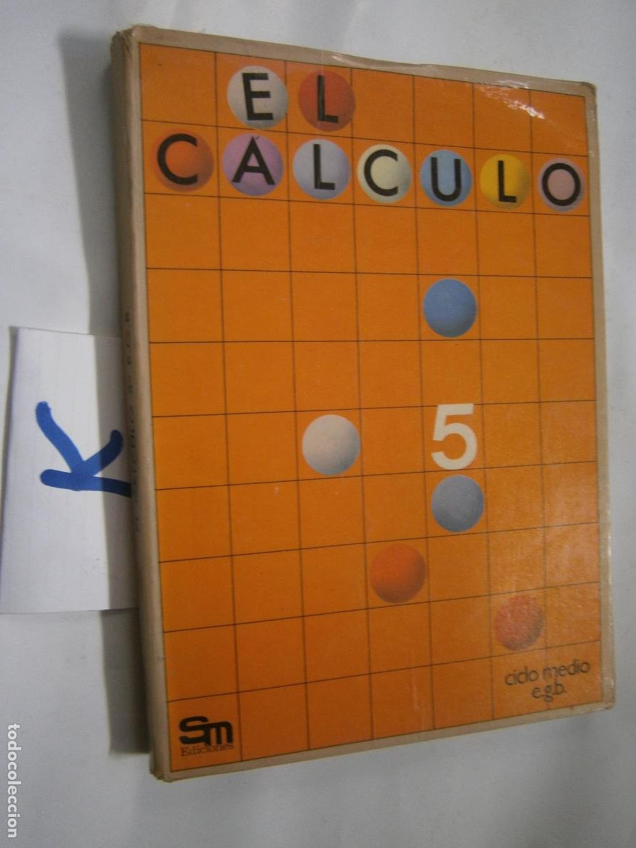 Libros de segunda mano: ANTIGUO LIBRO DE TEXTO - CALCULO 5&ordm; - Foto 1