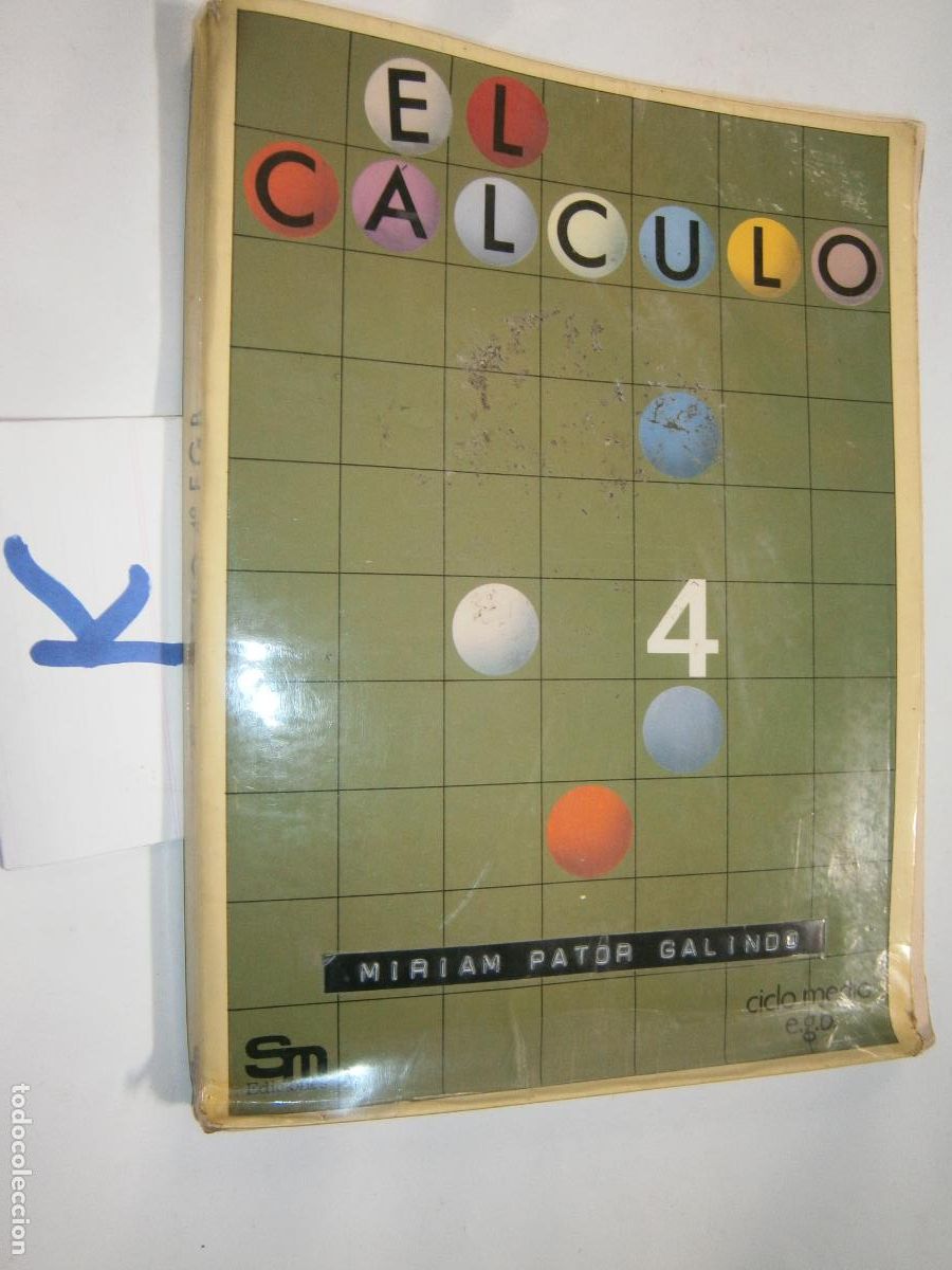 Libros de segunda mano: ANTIGUO LIBRO DE TEXTO - CALCULO 4 - Foto 1
