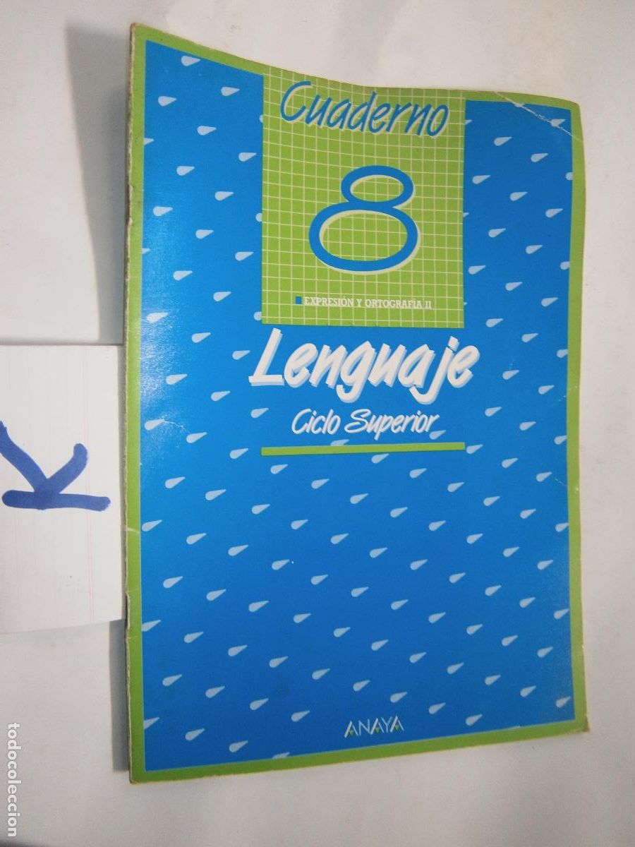 Libros de segunda mano: ANTIGUO LIBRO DE TEXTO - CUADERNO LENGUAJE - Foto 1
