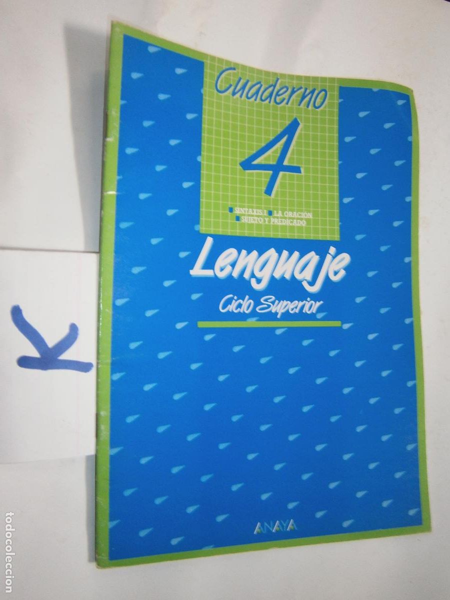 Libros de segunda mano: ANTIGUO LIBRO DE TEXTO - CUADERNO LENGUAJE - Foto 1