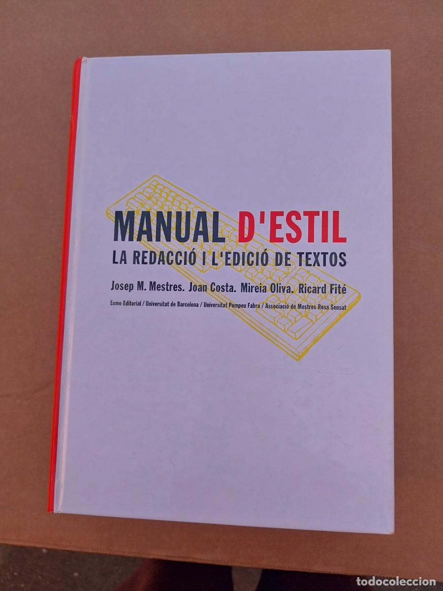 Libros de segunda mano: MANUAL DESTIL guia edici&oacute; - Foto 1