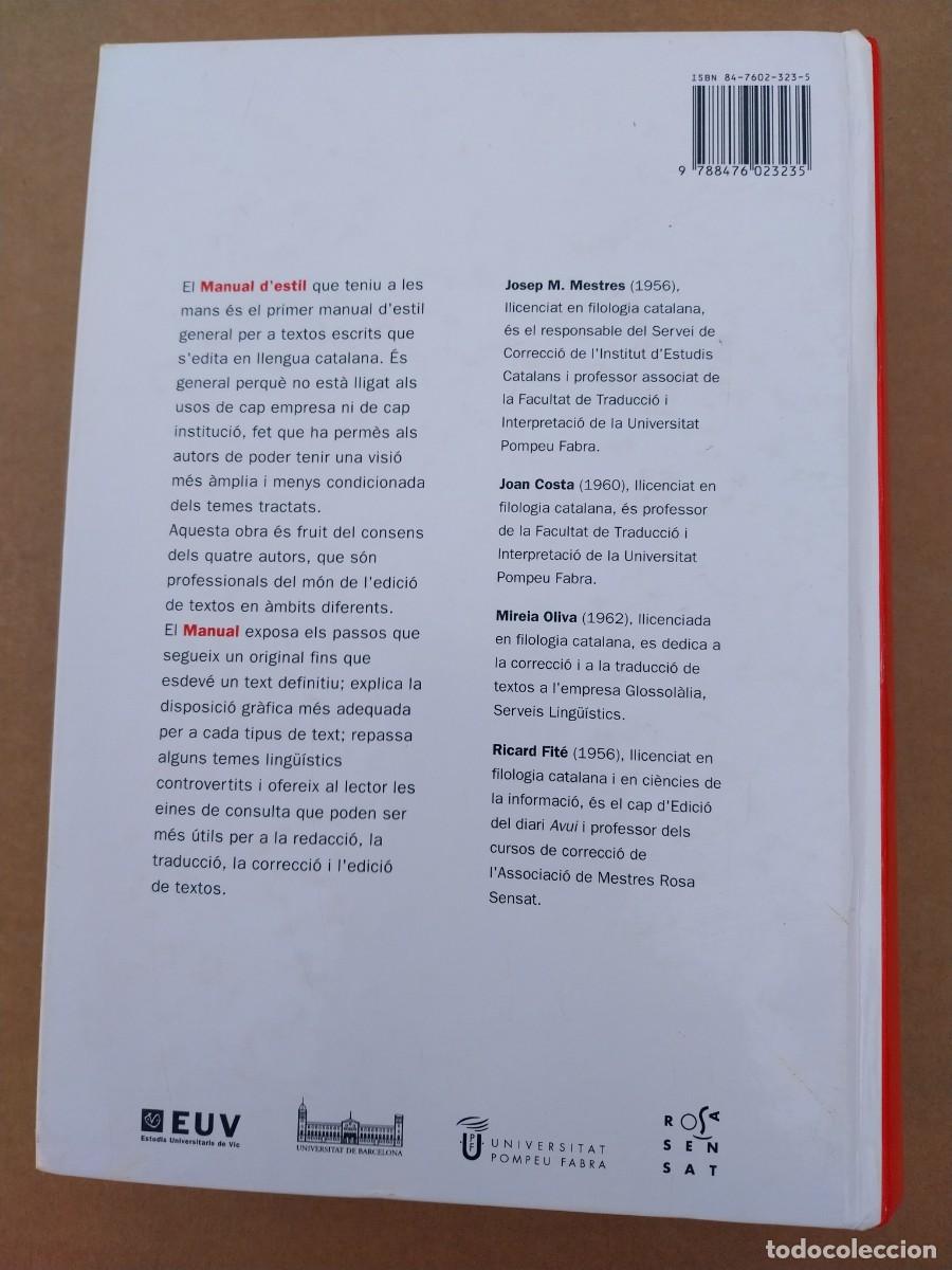 Libros de segunda mano: MANUAL DESTIL guia edici&oacute; - Foto 2