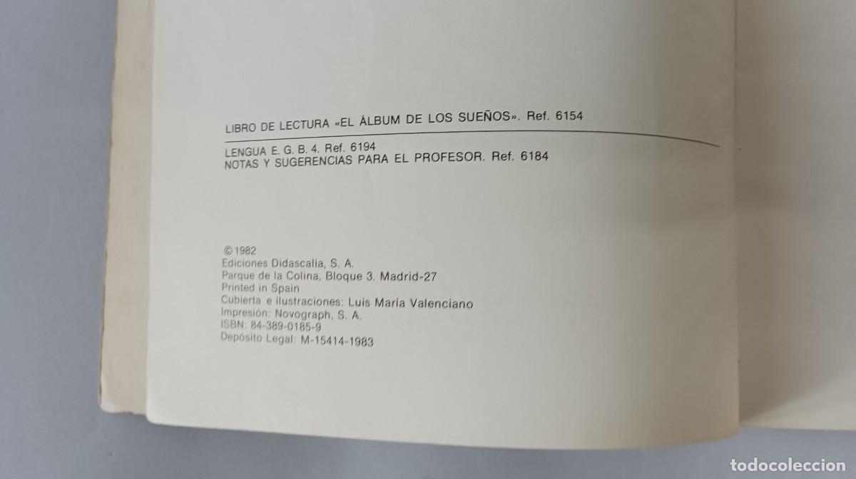 Libros de segunda mano: EL ALBUM DE LOS SUE&Ntilde;OS, LIBRO TEXO 1980 - Foto 4