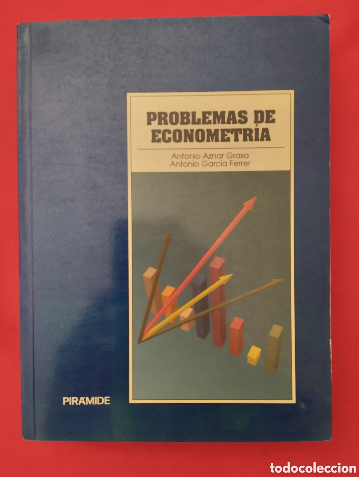 Libros de segunda mano: PROBLEMAS DE ECONOMETR&Iacute;A. EDICIONES PIR&Aacute;MIDE 1991. Antonio Aznar Grasa - Foto 1