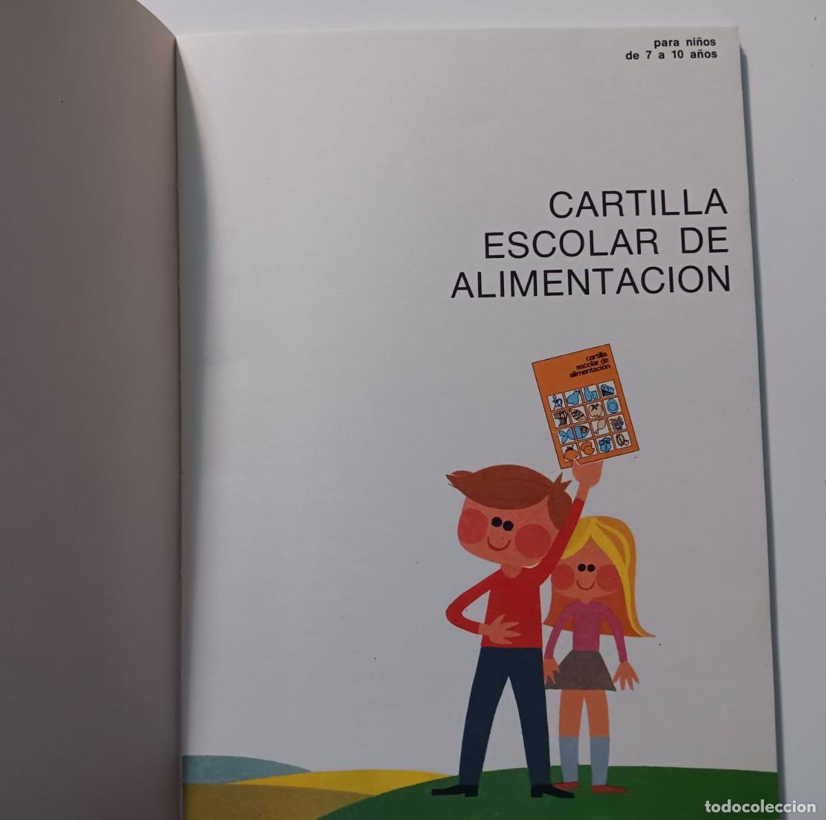 Libros de segunda mano: cartilla de alimentacion escolar 1982 - Foto 3