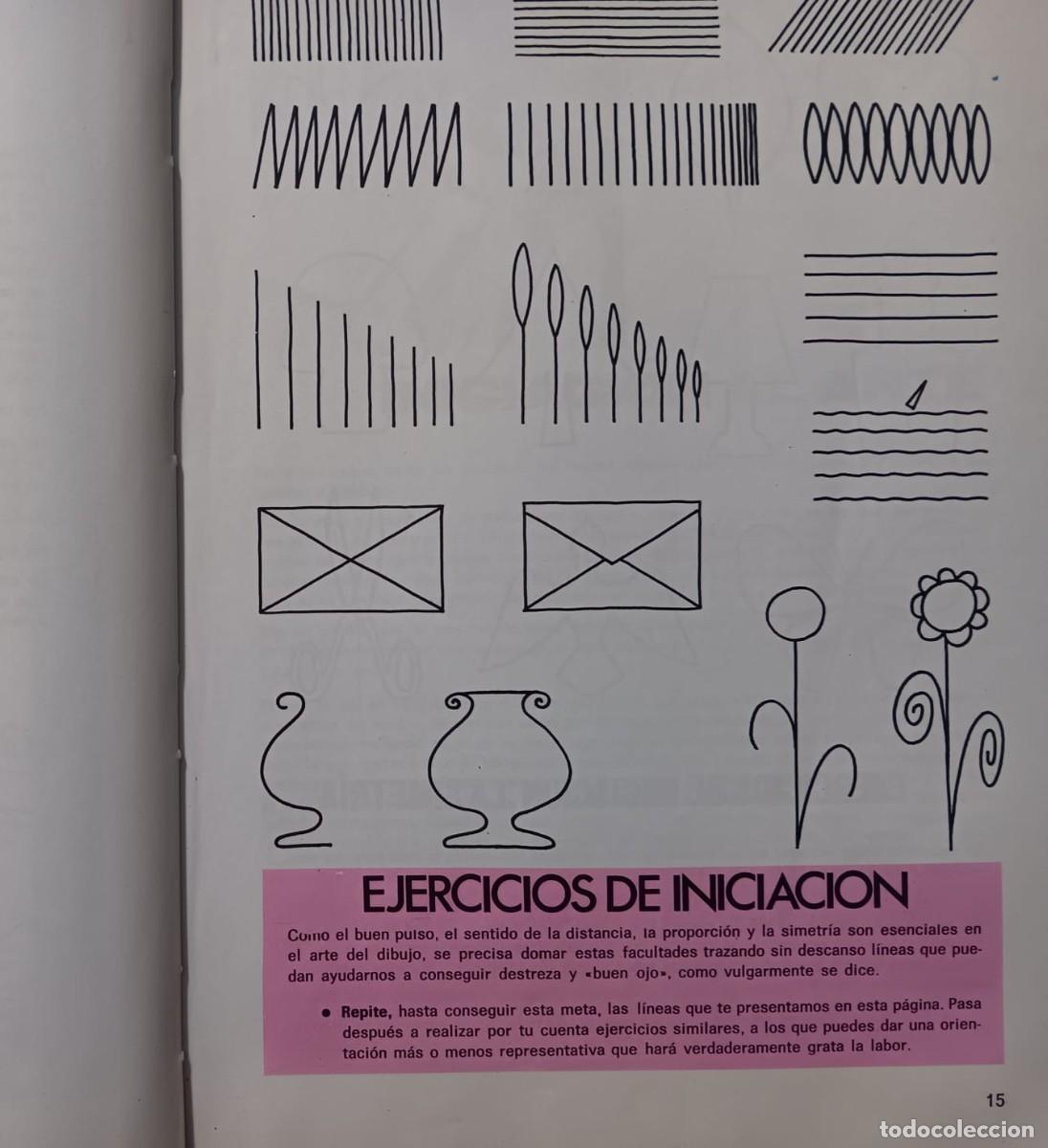 Libros de segunda mano: libro escolar sexto de egb observo y dibujo eldevives 1975 - Foto 4