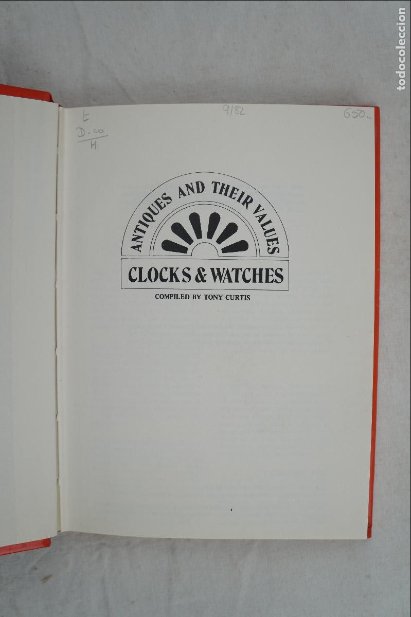 Libros de segunda mano: Lote Cuatro libros de relojes ingleses - Foto 3