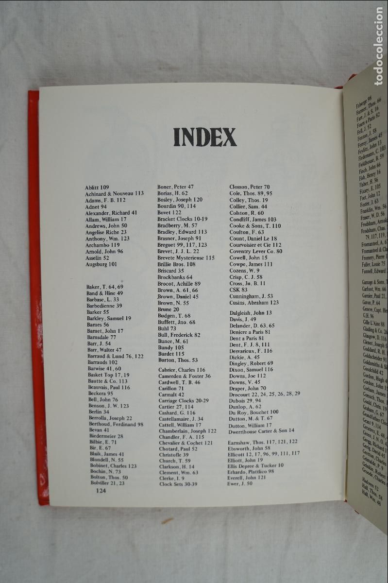 Libros de segunda mano: Lote Cuatro libros de relojes ingleses - Foto 4