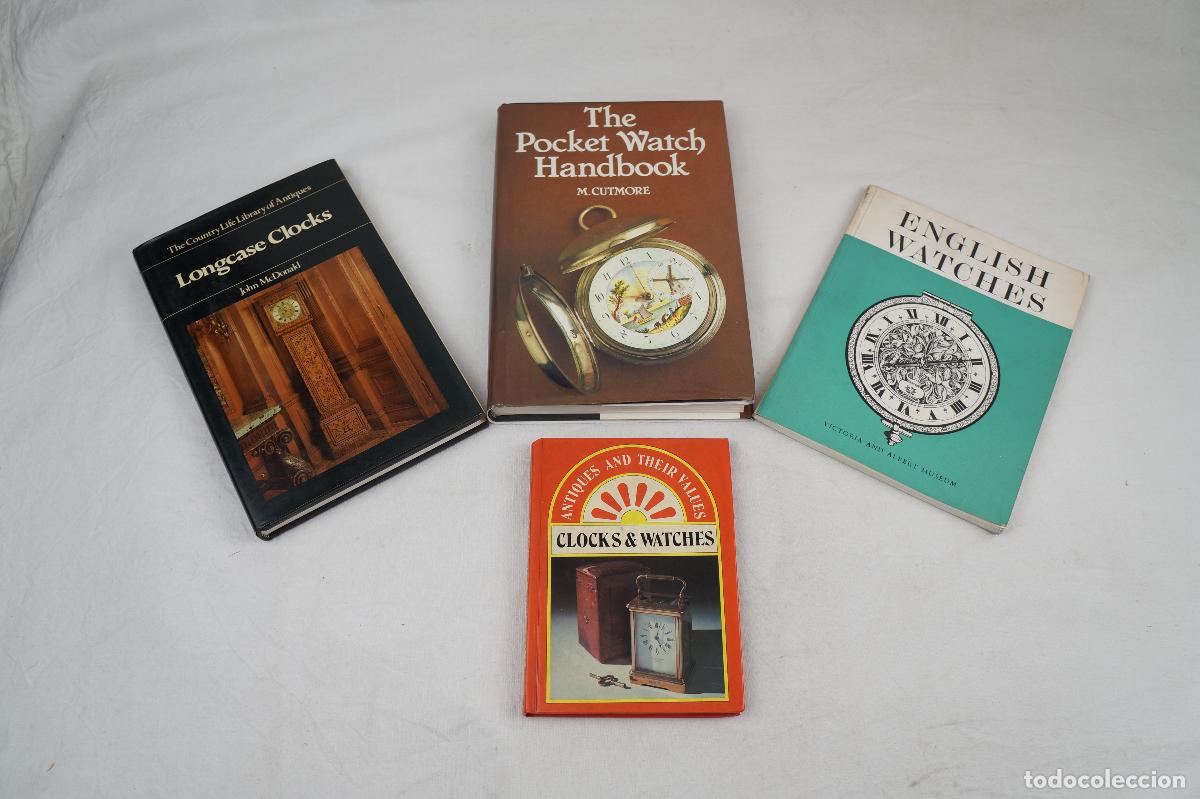 Libros de segunda mano: Lote Cuatro libros de relojes ingleses - Foto 1