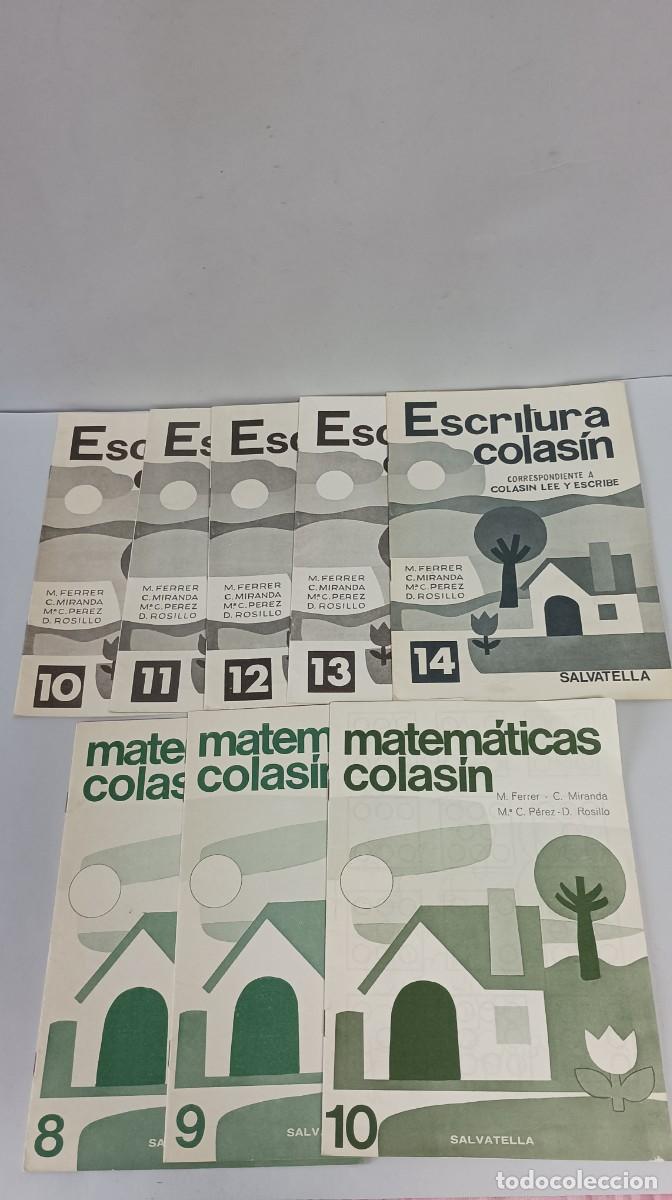 Libros de segunda mano: LOTE 8 COLASIN ESCRITURA MATEMATICAS. - Foto 1
