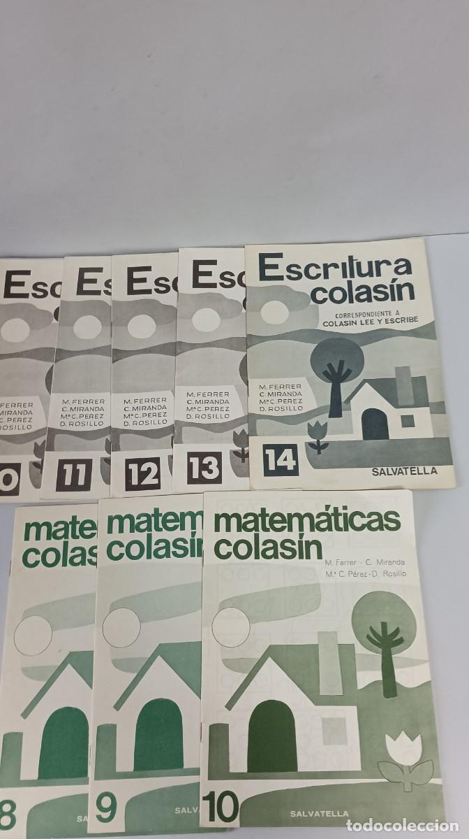 Libros de segunda mano: LOTE 8 COLASIN ESCRITURA MATEMATICAS. - Foto 2