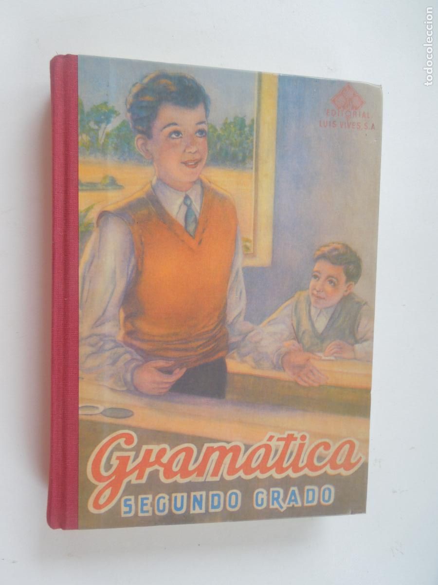Libros de segunda mano: GRAMATICA - SEGUNDO GRADO - 2007 - (FACS&Iacute;MIL) - LUIS VIVES - Foto 1