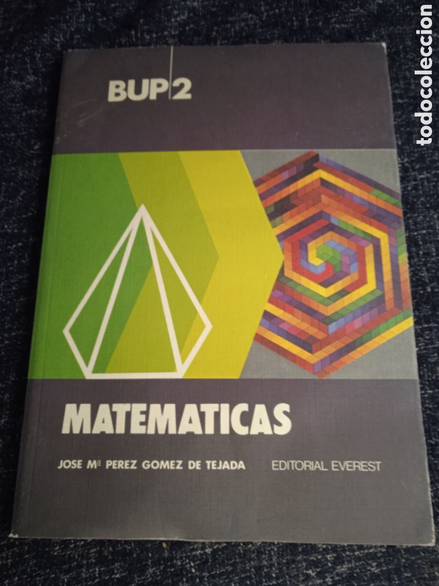 Libros de segunda mano: MATEM&Aacute;TICAS 2 BUP. -ED. EVEREST 1978. - LIBRO DE TEXTO, ESCOLAR - Foto 1