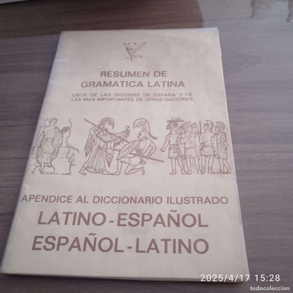 Libros de segunda mano: Libro Resumen de gram&aacute;tica latina. A&ntilde;o1980 - Foto 1