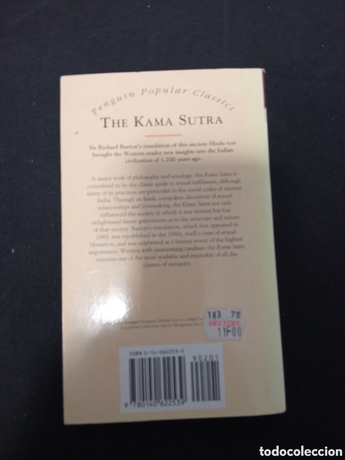 Libros de segunda mano: THE KAMA SUTRA IDIOMA INGLES - Foto 2