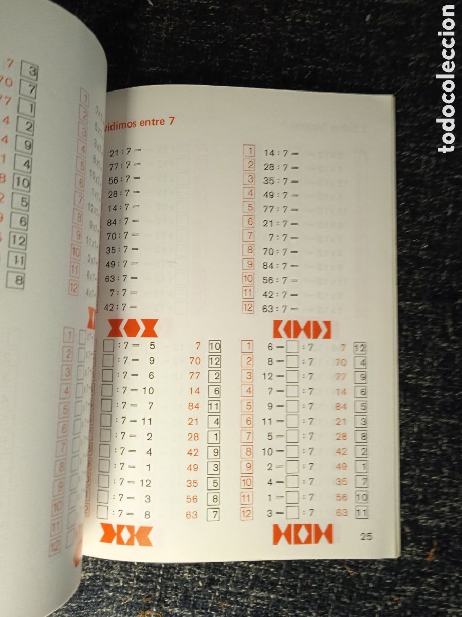 Libros de segunda mano: CUADERNO Multiplicar y dividir - Mini Arco. - Foto 2
