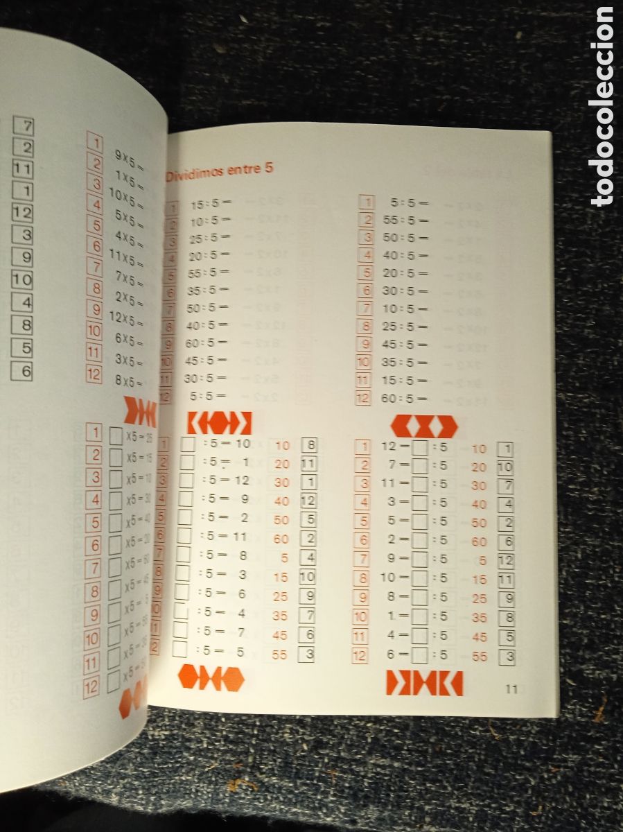Libros de segunda mano: CUADERNO Multiplicar y dividir - Mini Arco. - Foto 3