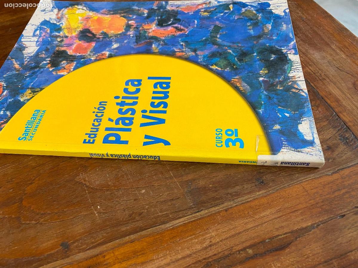 Libros de segunda mano: educacion plastica y visual santillana, secundaria curso 3&ordm; - Foto 1