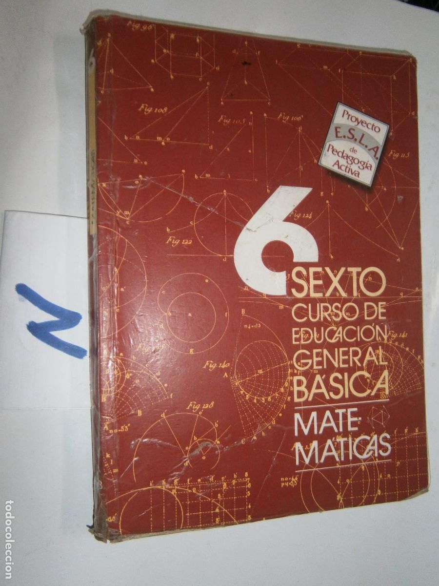 Libros de segunda mano: ANTIGUO LIBRO DE TEXTO - MATEMATICAS 6 - Foto 1