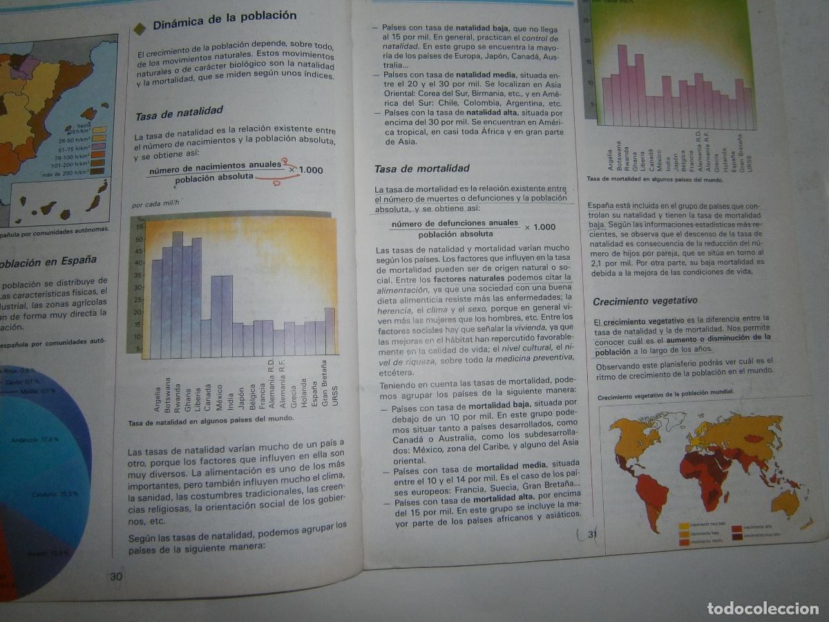 Libros de segunda mano: ANTIGUO LIBRO DE TEXTO - SOCIALES 8&ordm; EGB - Foto 3