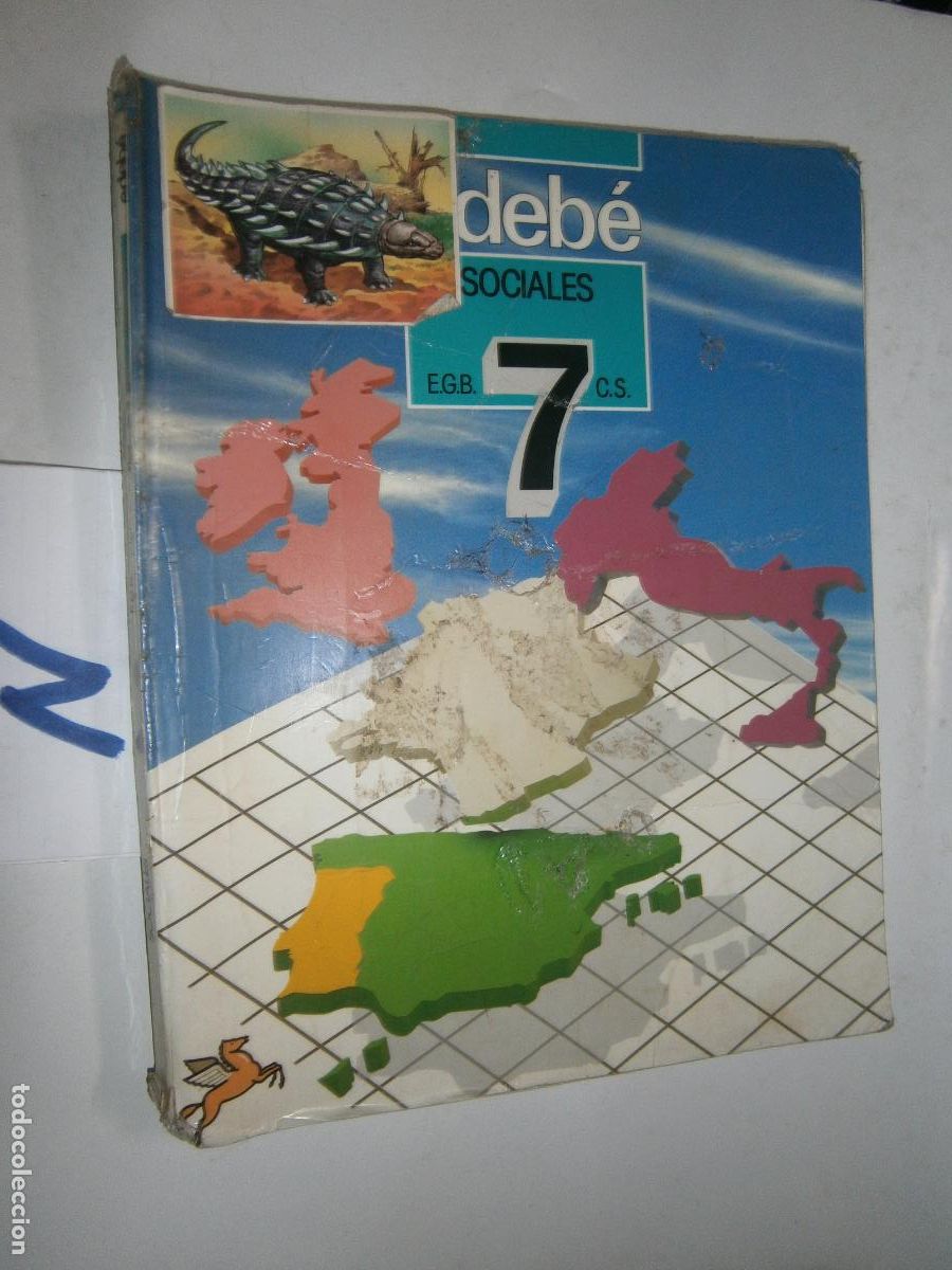 Libros de segunda mano: ANTIGUO LIBRO DE TEXTO - SOCIALES 7&ordm; EGB - Foto 1