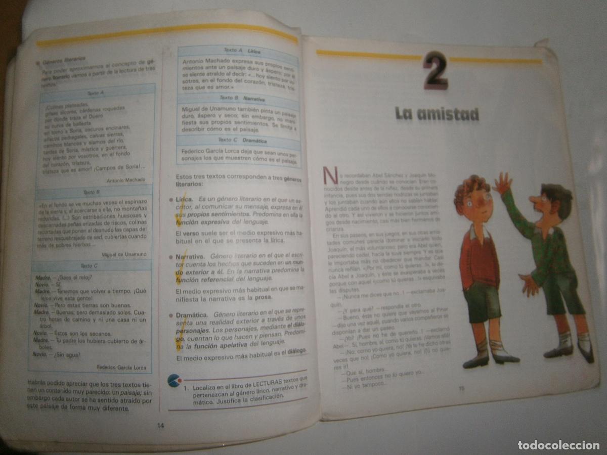 Libros de segunda mano: ANTIGUO LIBRO DE TEXTO - LENGUAJE 7 - Foto 3