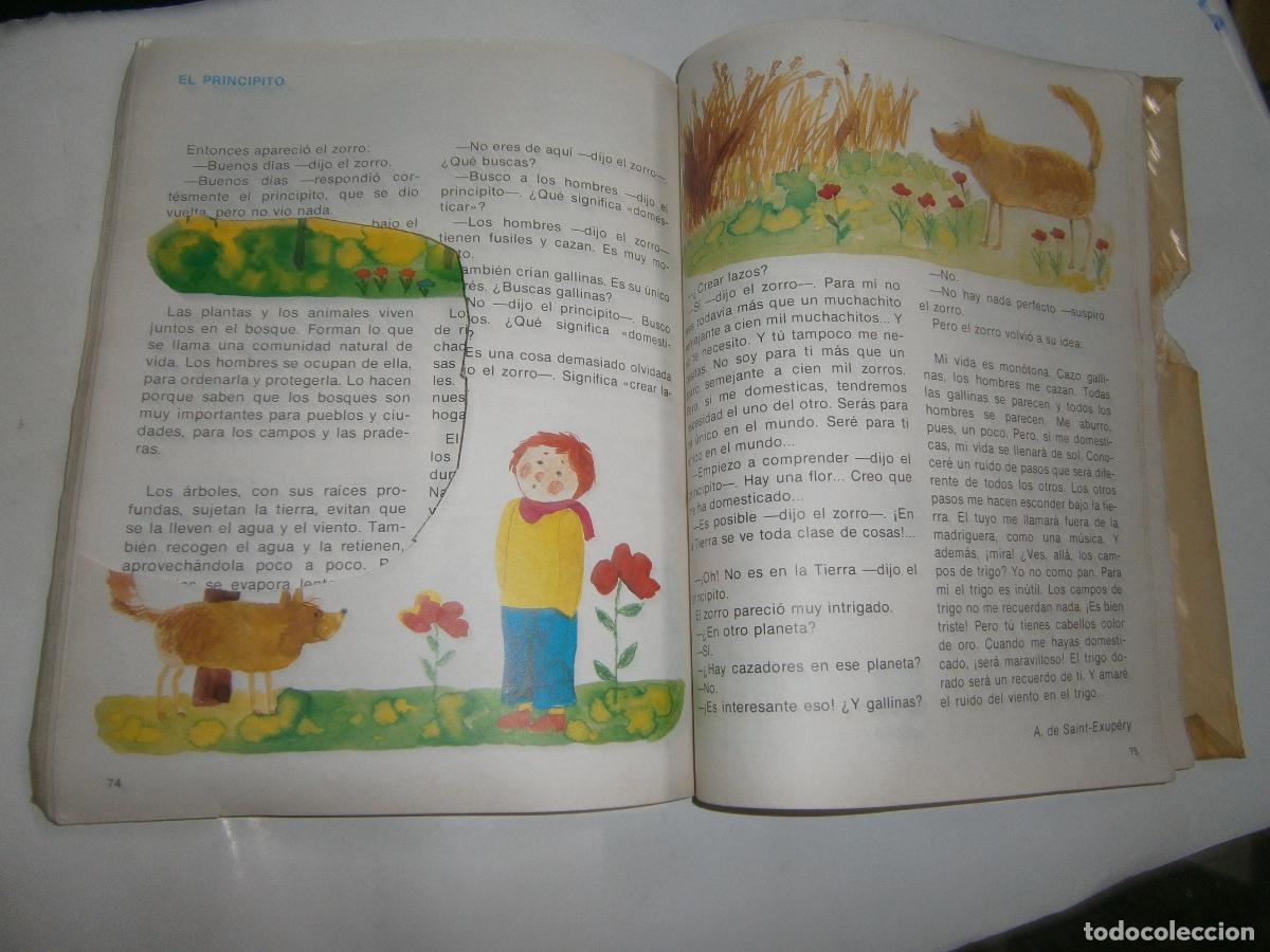 Libros de segunda mano: ANTIGUO LIBRO DE TEXTO - LIBRO DE LECTURA 1&ordm; EGB - VELERO - Foto 3