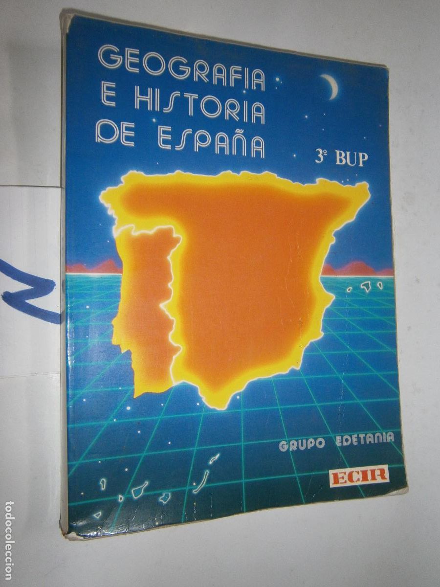Libros de segunda mano: ANTIGUO LIBRO DE TEXTO - GEOGRAFIA E HISTORIA DE ESPA&Ntilde;A 3&ordm; BUP - Foto 1