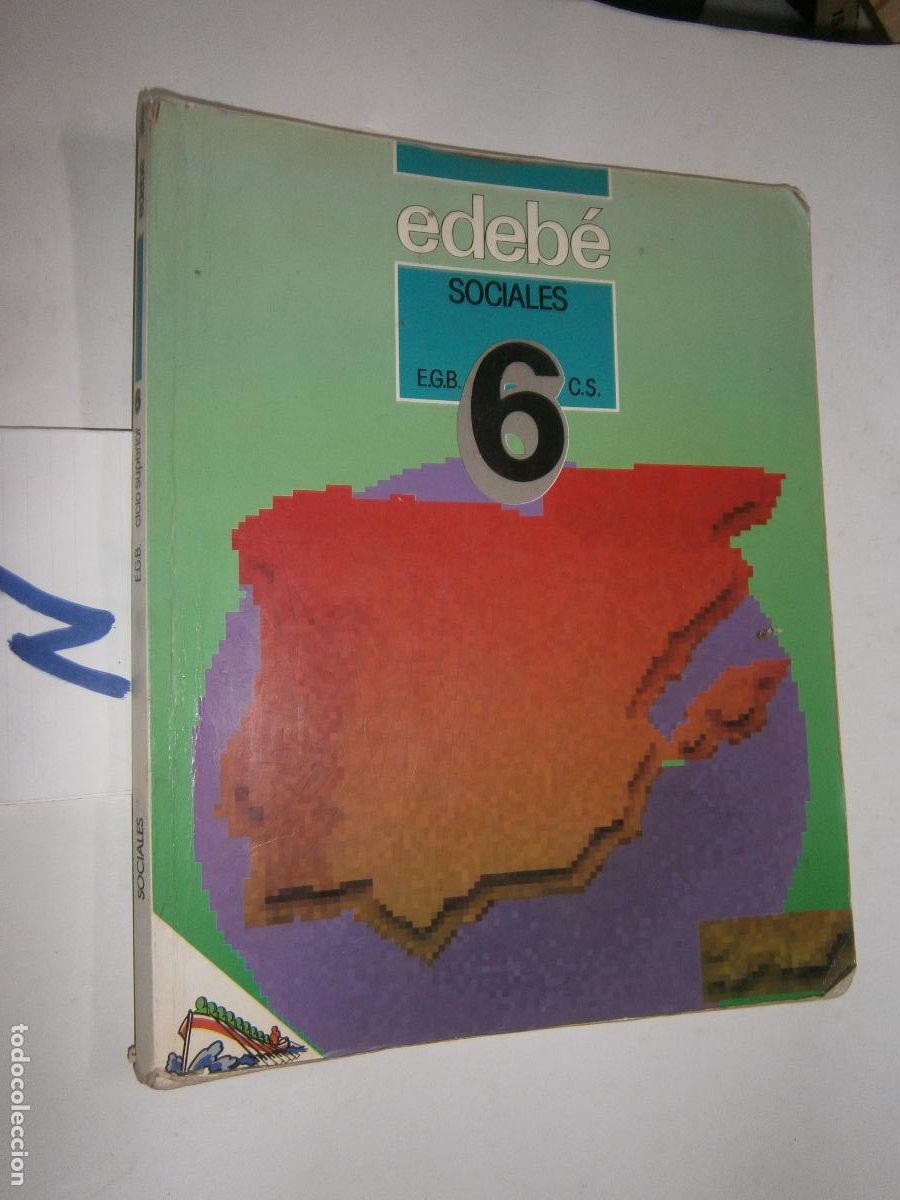 Libros de segunda mano: ANTIGUO LIBRO DE TEXTO - SOCIALES 6&ordm; EGB - Foto 1