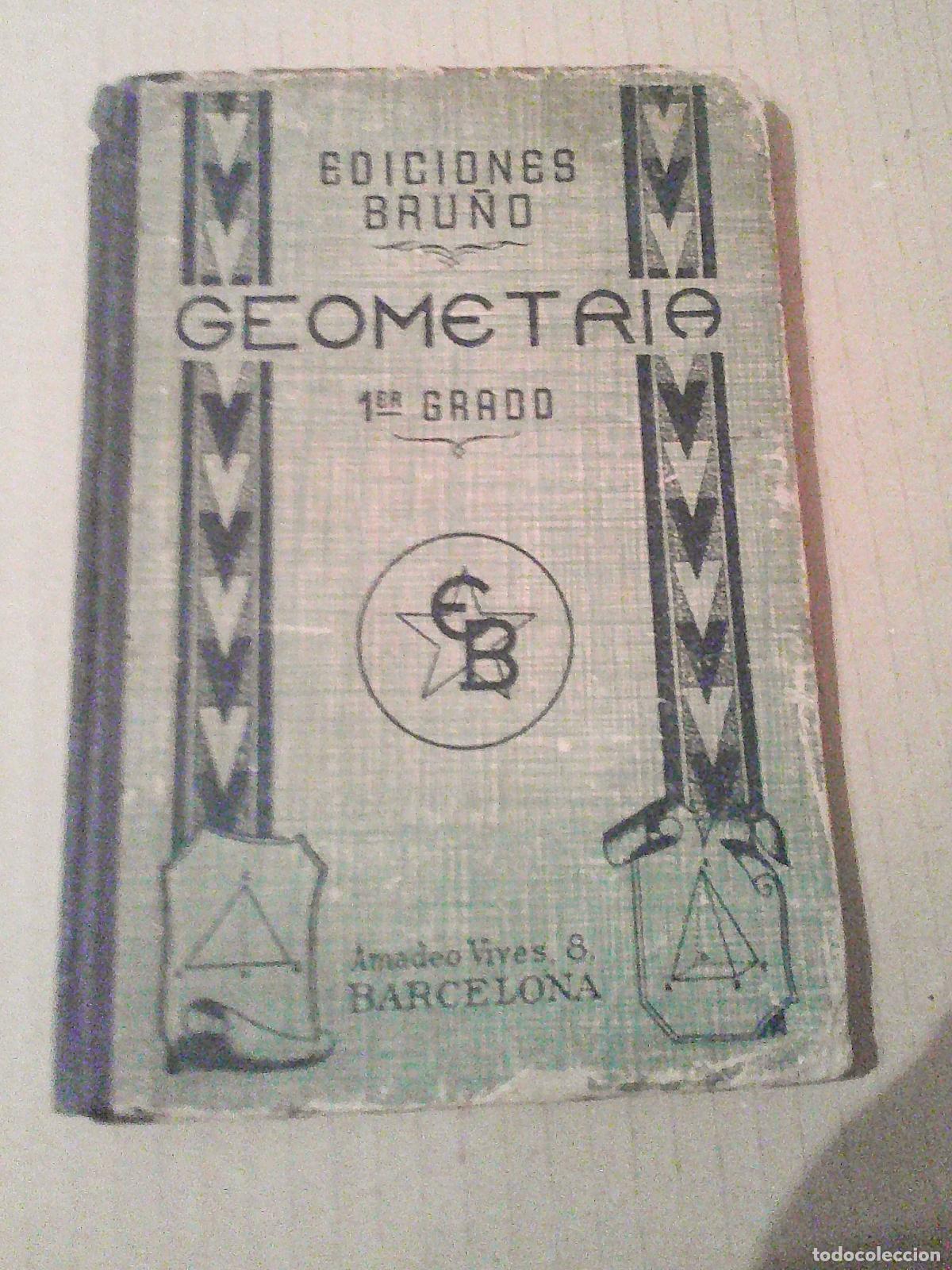 Libros de segunda mano: LIBRO E014 GEOMETRIA ED BRU&Ntilde;O 1973 - Foto 1