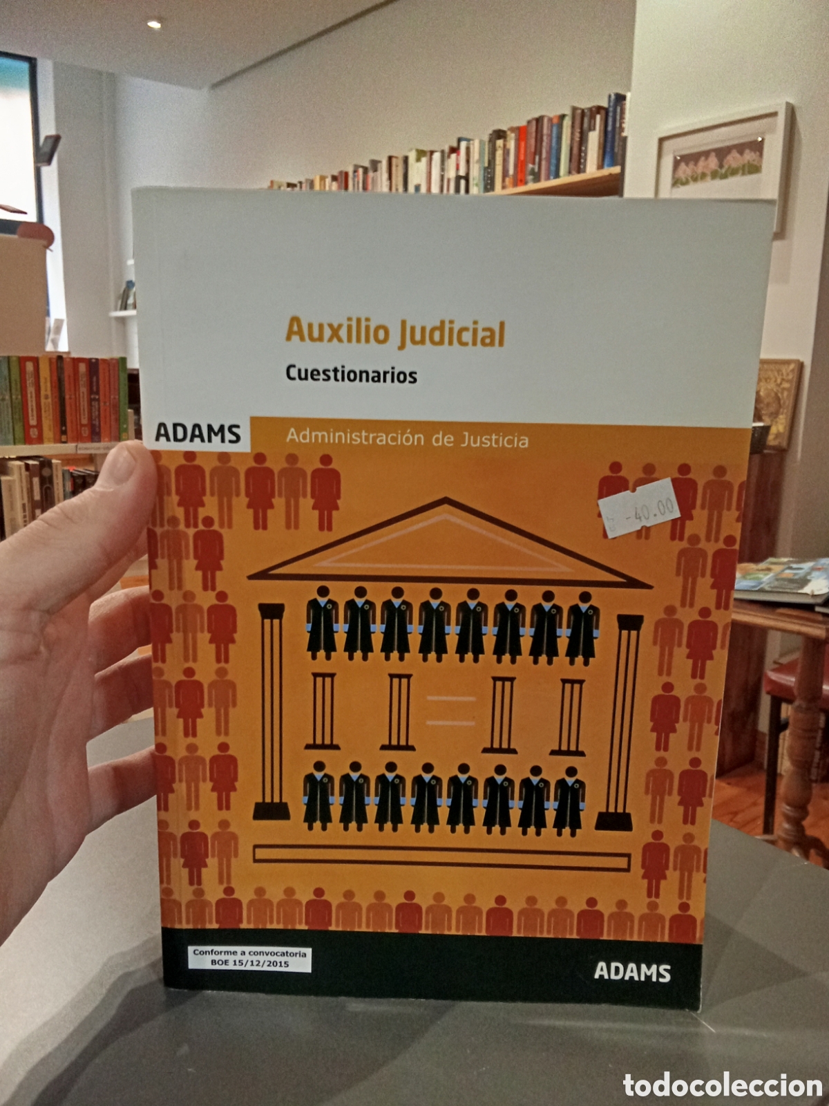 Libros de segunda mano: Auxilio Judicial - Adams - 2016 / 2017 - Foto 4