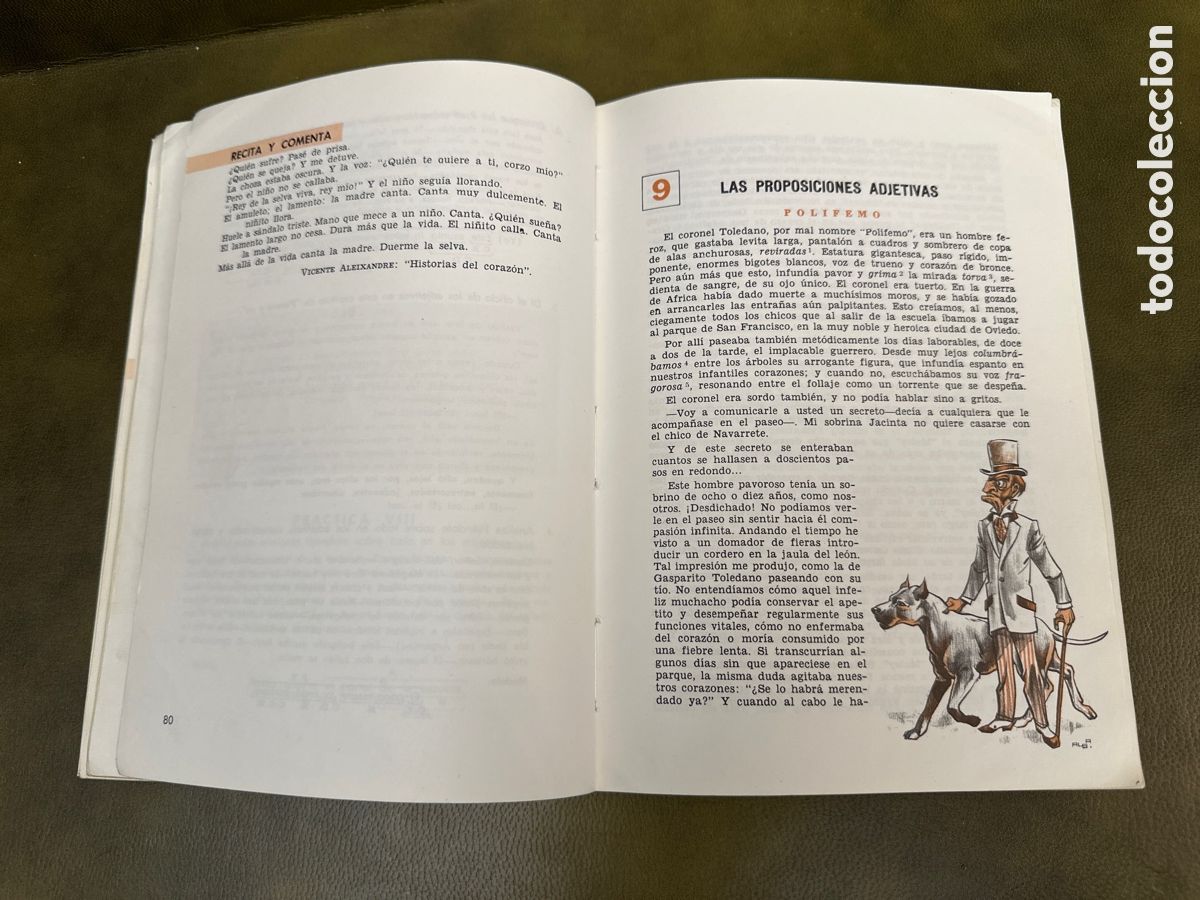 Libros de segunda mano: LIBRO DE TEXTO LENGUA ESPA&Ntilde;OLA SM 3&deg; 1969 - Foto 6