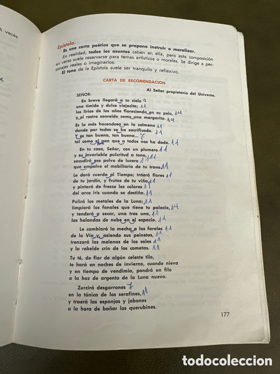 Libros de segunda mano: LIBRO DE TEXTO LENGUA ESPA&Ntilde;OLA SM 3&deg; 1969 - Foto 9