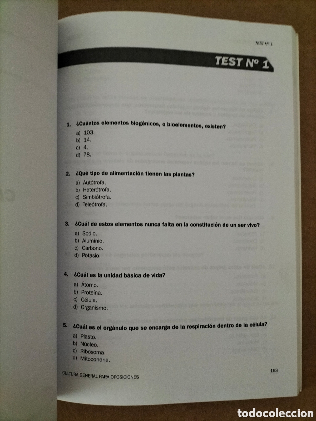 Libros de segunda mano: Test de cultura general. Editorial Mad, 2003. Libro - Foto 7