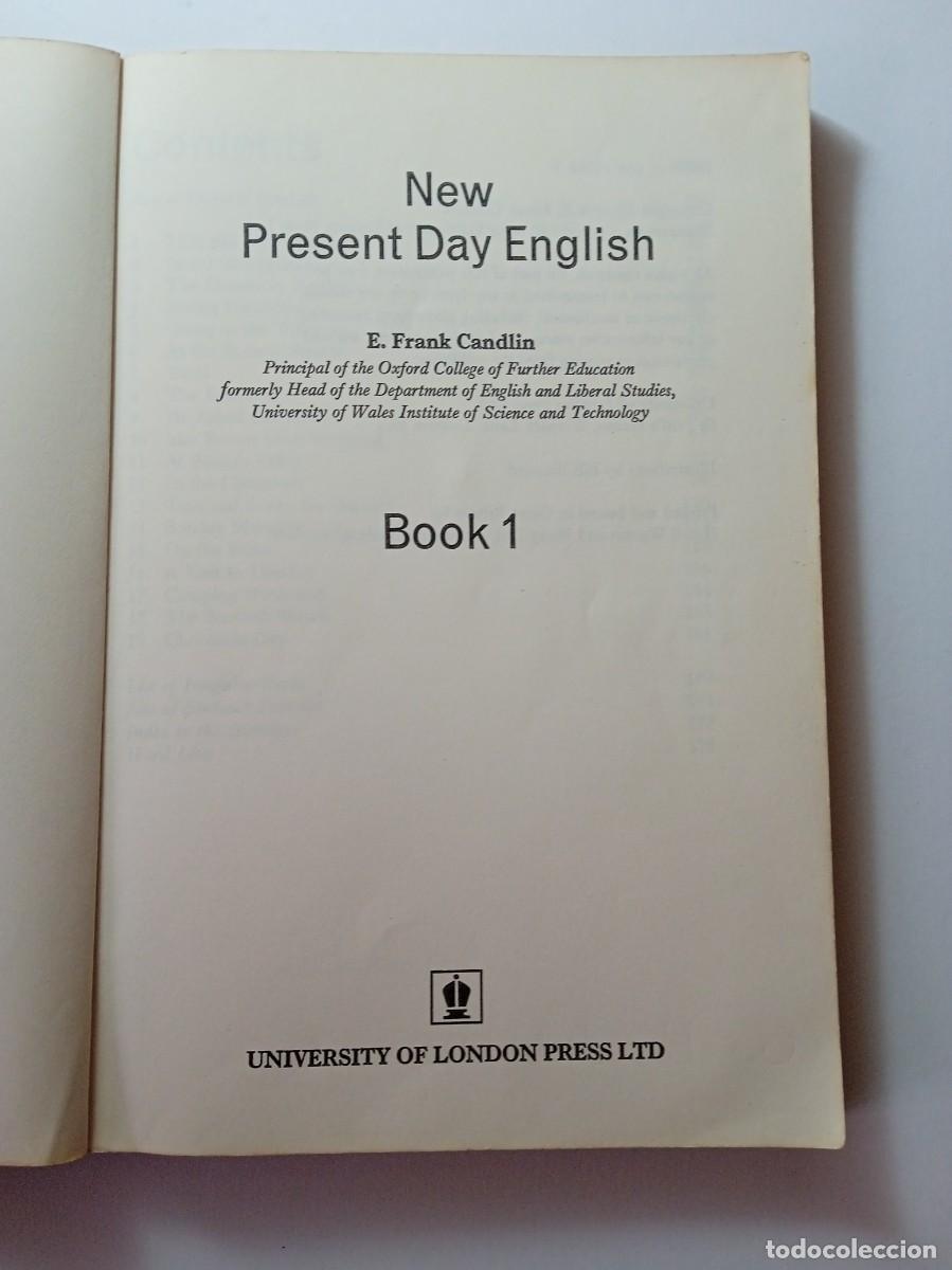 Libros de segunda mano: NEW PRESENT DAY ENGLISH 1 - E. FRANK CANDLIN - Foto 3