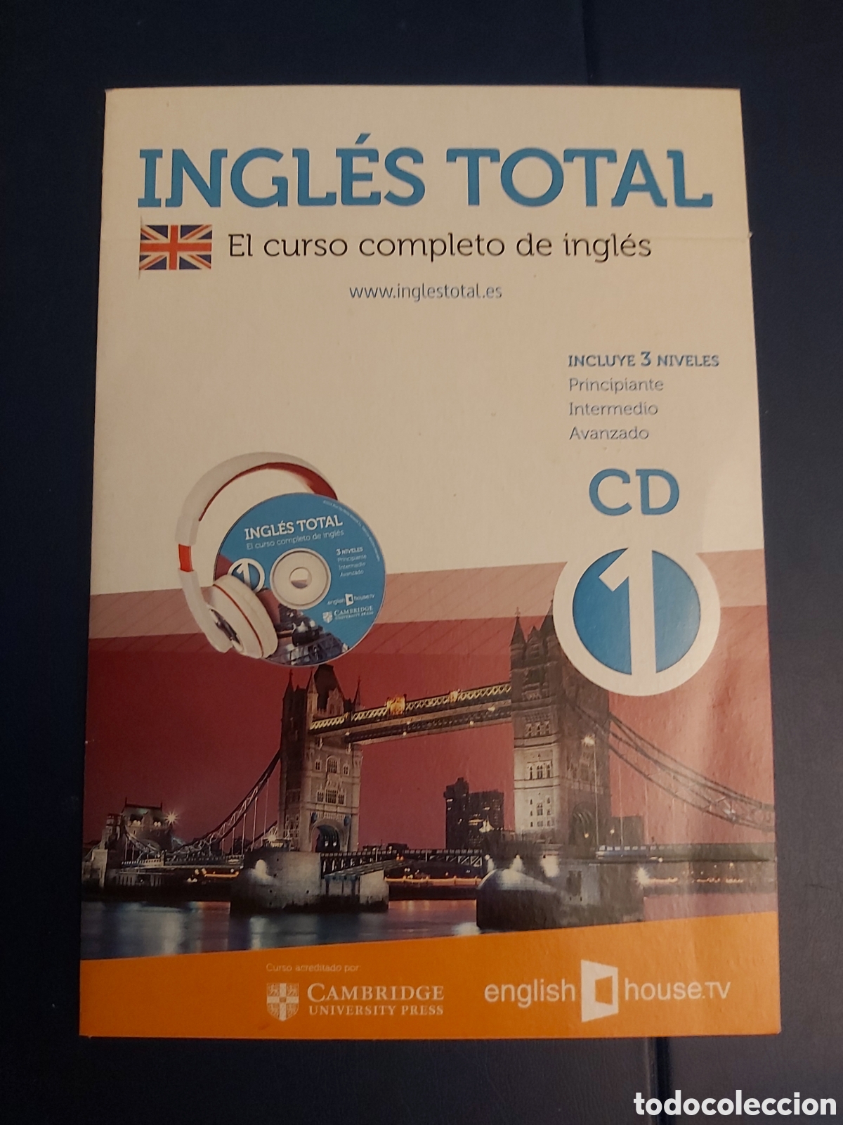 Libros de segunda mano: QUELA LIBRO. INGL&Eacute;S TOTAL + CD CAMBRIDGE 1 2013 - Foto 3
