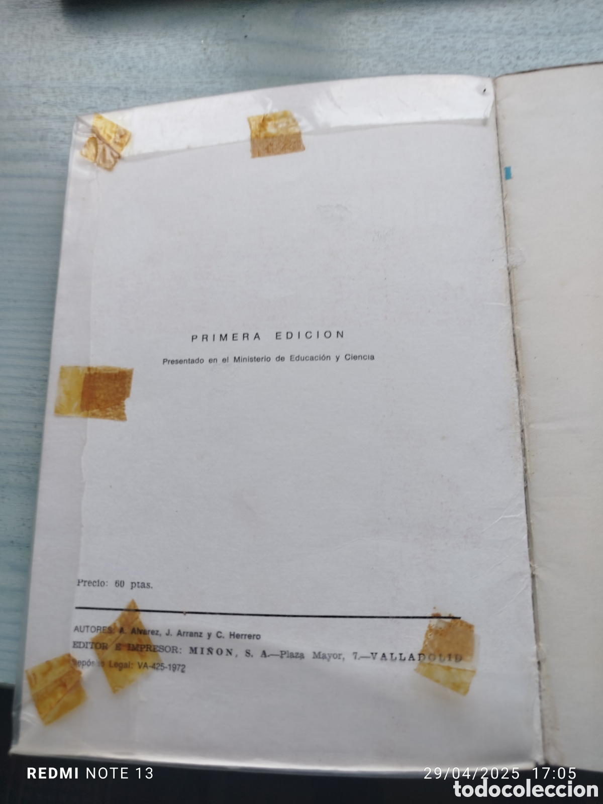 Libros de segunda mano: Nuestro mundo 6 .&Aacute;lvarez mi&ntilde;on 1973 - Foto 2