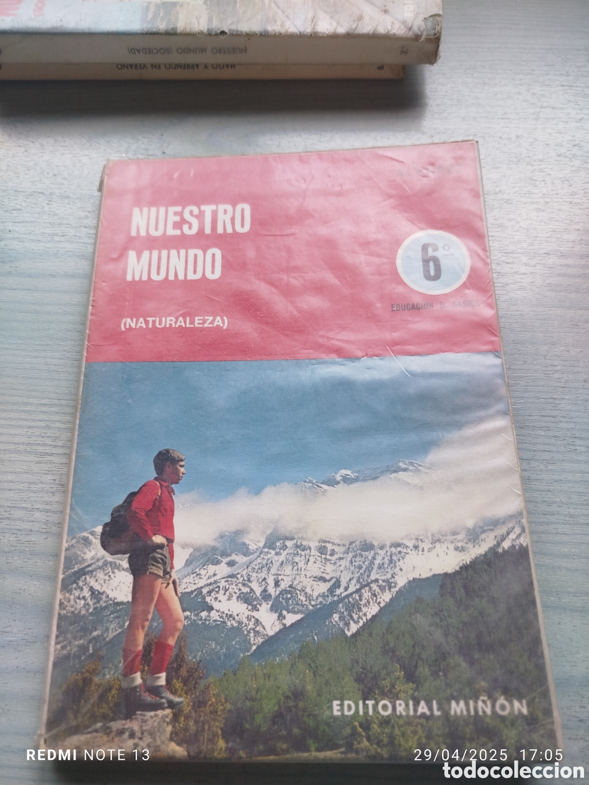 Libros de segunda mano: Nuestro mundo 6 .&Aacute;lvarez mi&ntilde;on 1973 - Foto 1