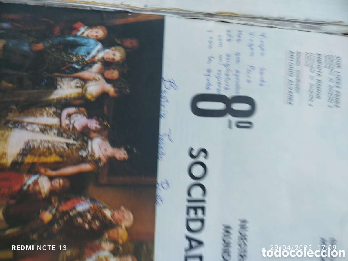 Libros de segunda mano: &Aacute;lvarez mi&ntilde;on sociedad 8 EGB - Foto 2