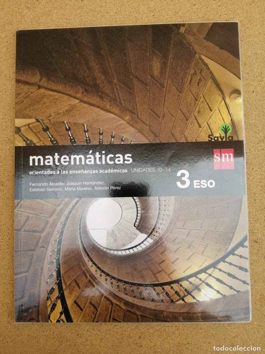 Second hand books: MATEMATICAS. 3&ordm; ESO. UNIDADES 10 - 14