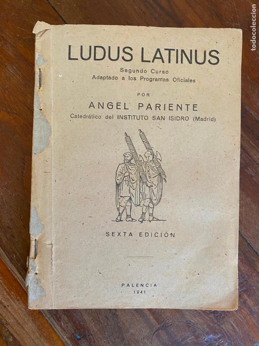 Libros de segunda mano: Ludus Latinus, segundo curso. &Aacute;ngel Pariente, 1941 - Foto 1