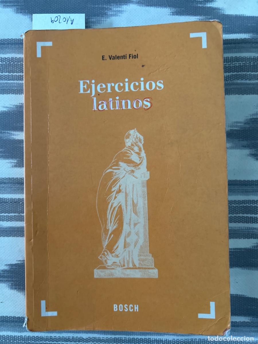 Libros de segunda mano: EJERCICIOS LATINOS, E VALENTI FIOL - Foto 1